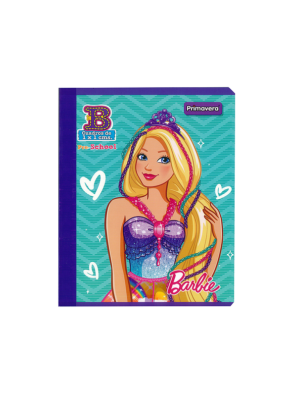 Cuaderno Cosido Primavera 100 Hojas Cuadritos B Niña 8