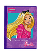 Cuaderno Cosido Primavera Mattel Barbie 50 Hojas Cuadros  - Miniatura 8