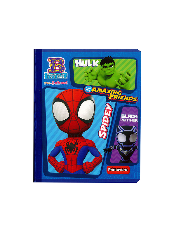 Cuaderno Cosido Primavera Disney 100 Hojas Cuadritos B 1