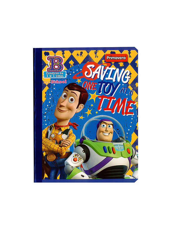 Cuaderno Cosido Primavera Disney 100 Hojas Cuadritos B 7