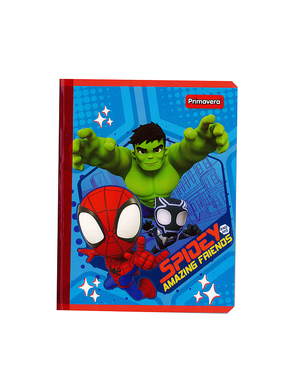 Cuaderno Cosido Spidey 100 Hojas Líneas 2