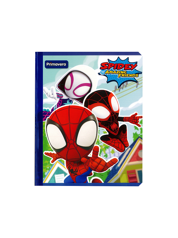 Cuaderno Cosido Spidey 100 Hojas Líneas 6