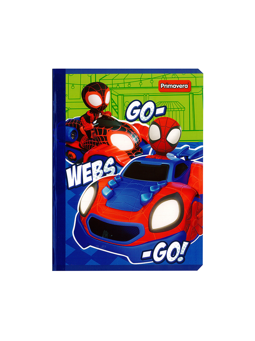 Cuaderno Cosido Spidey 100 Hojas Líneas 7