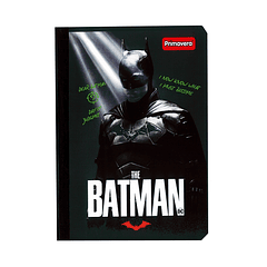 Cuaderno Cosido Batman 50 Hojas Cuadros  