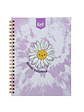 Cuaderno Argollado Pasta Dura Kiut Femenino 80 Hojas Cuadros  - Miniatura 6