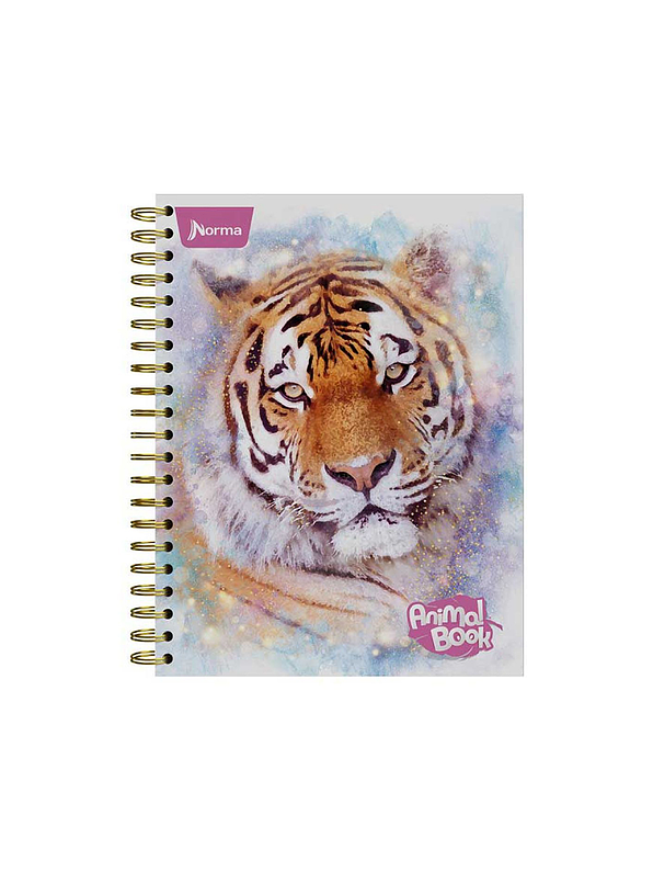 Agenda Animal Book Pasta Dura Catedrática 7 Materias   3