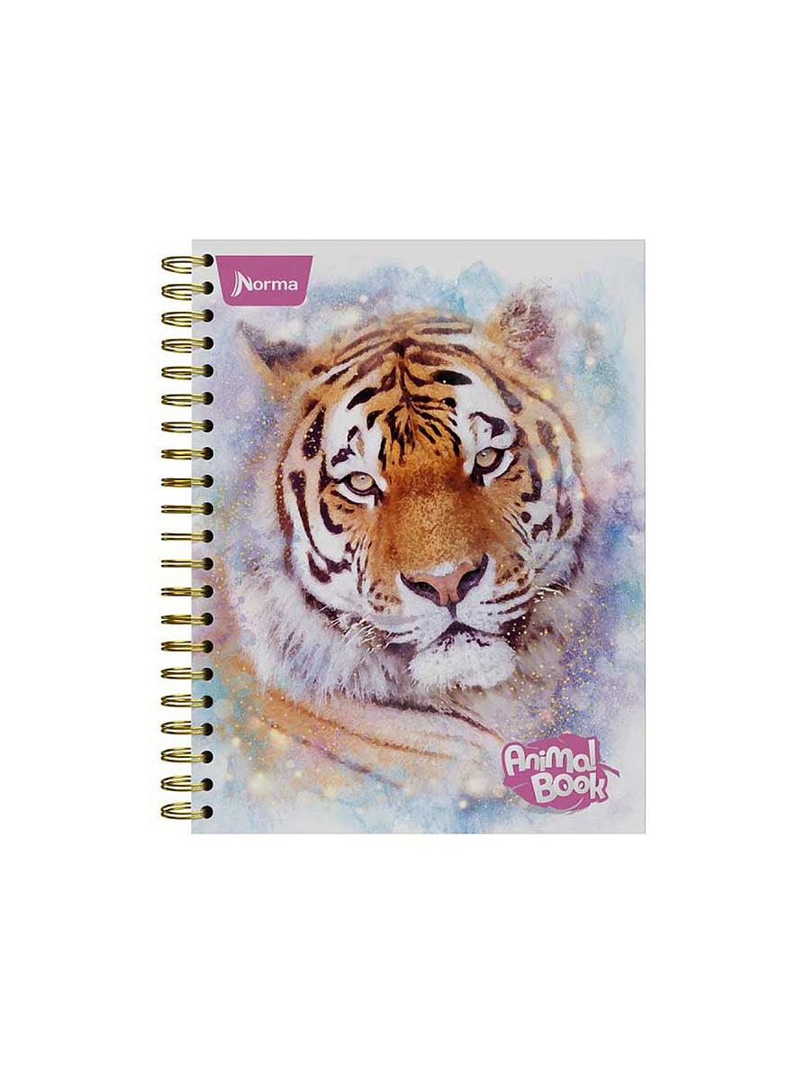 Agenda Animal Book Pasta Dura Catedrática 7 Materias   3
