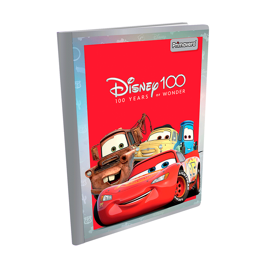 Cuaderno Cosido Primavera Masculino 50 Hojas Disney 100  10