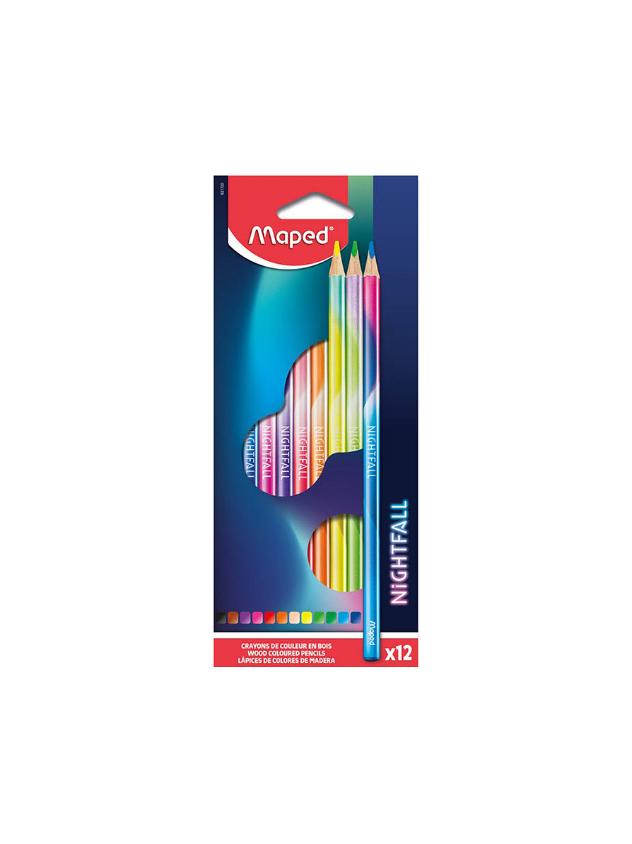 Colores Maped NightFall X 12 Unidades 1