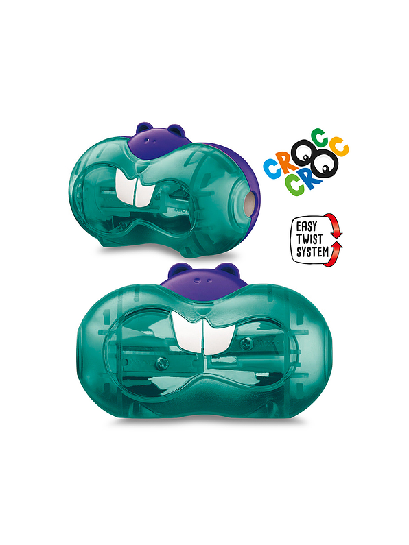 Tajalápiz Maped Croc Croc Twist 2 Servicios  2
