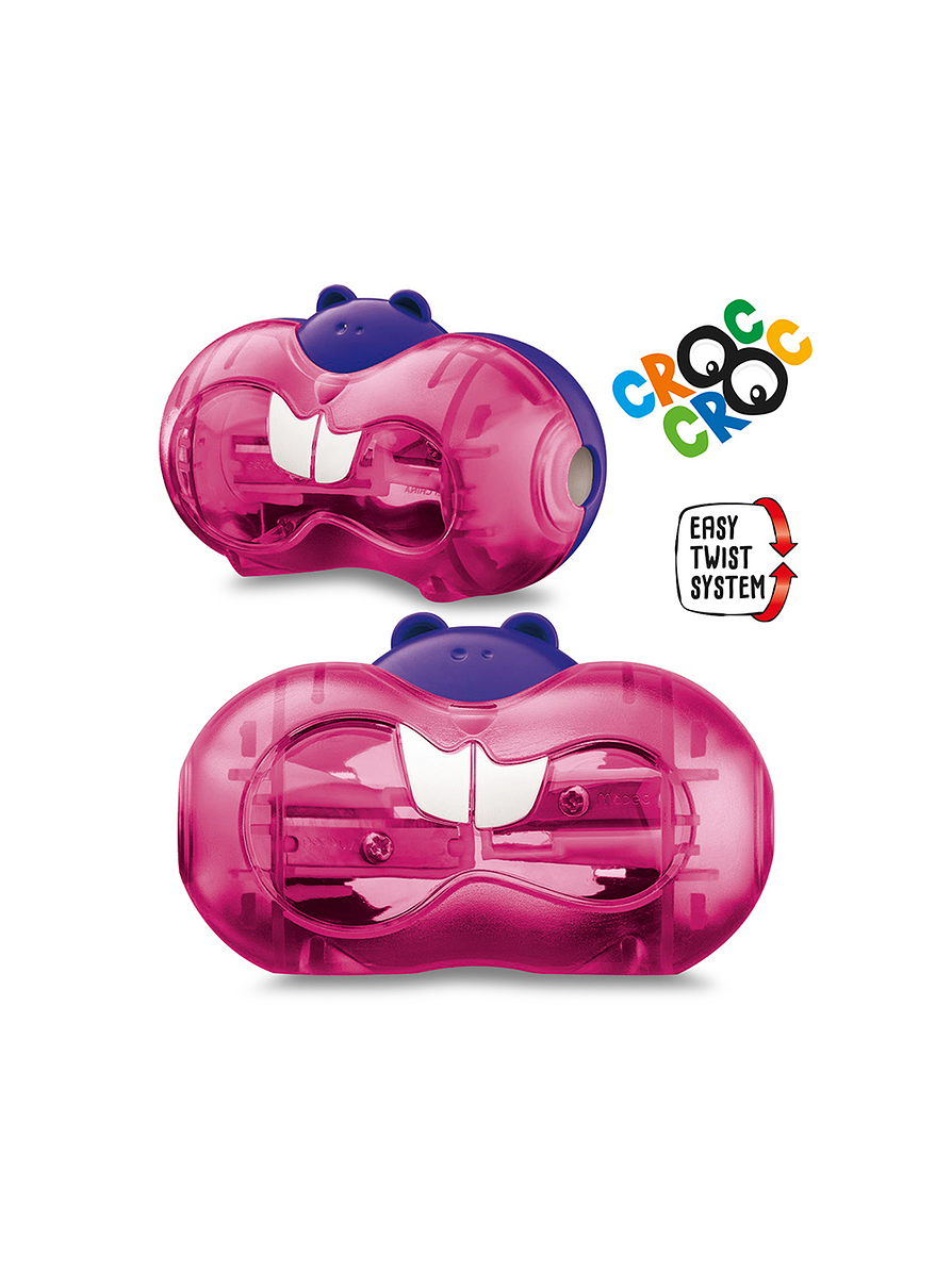 Tajalápiz Maped Croc Croc Twist 2 Servicios  4