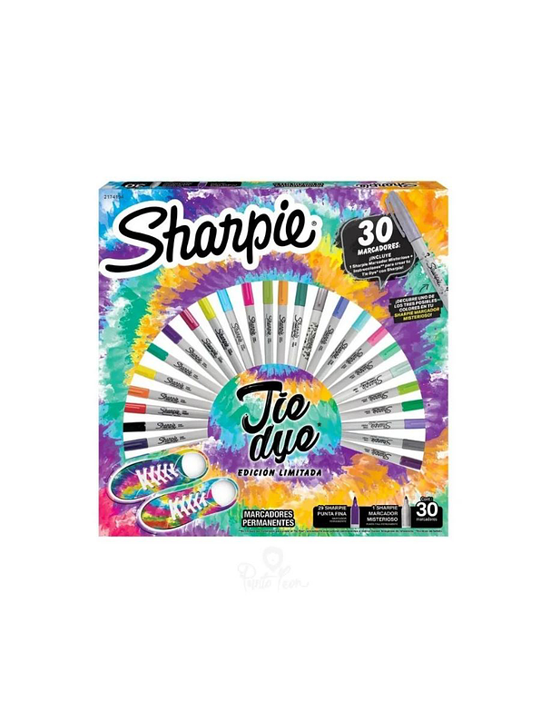 Set Sharpie Tie Dye Fino X 30 Unidades 1