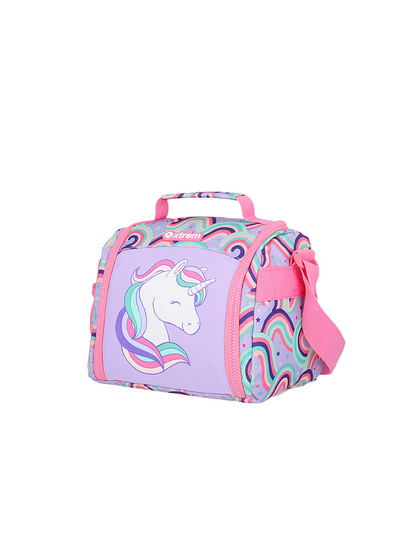 Lonchera Térmica New Break Unicornio Lila  2