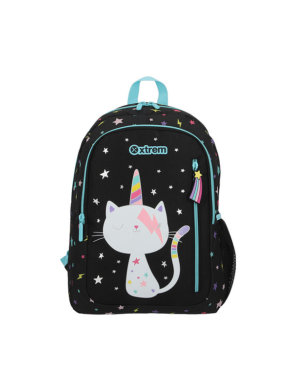 Morral Escolar Logan Cat Negro  1