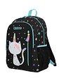 Morral Escolar Logan Cat Negro  - Miniatura 2