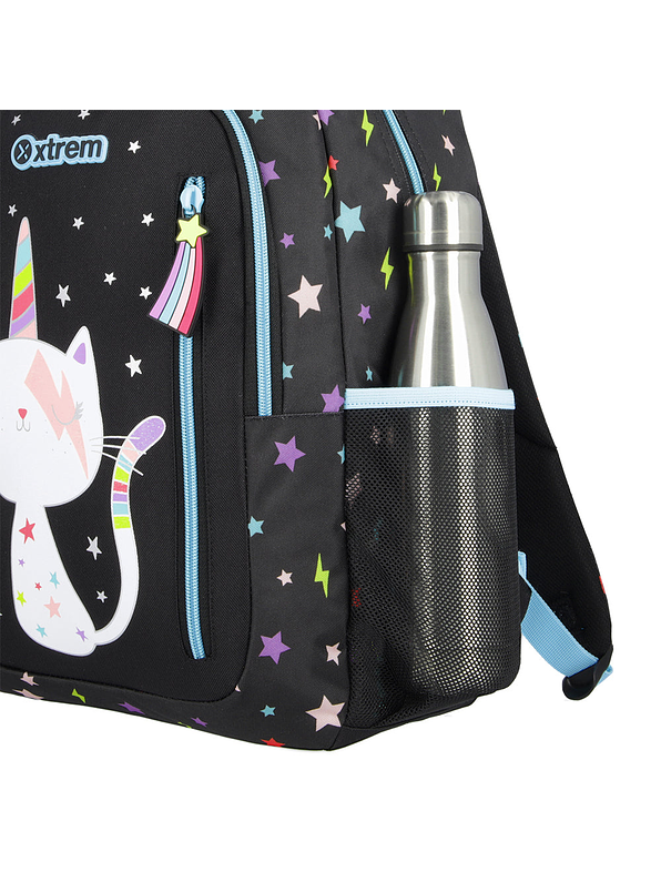 Morral Escolar Logan Cat Negro  5