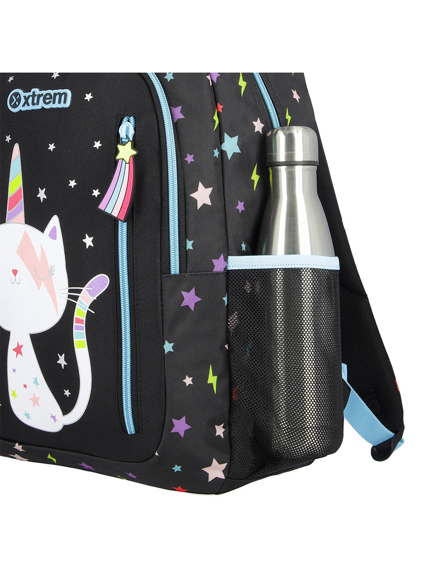 Morral Escolar Logan Cat Negro  5