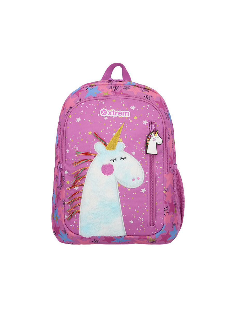 Morral Escolar Logan Unicornio Morado  1