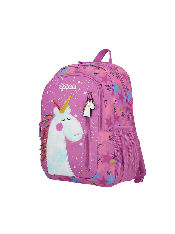 Morral Escolar Logan Unicornio Morado  2