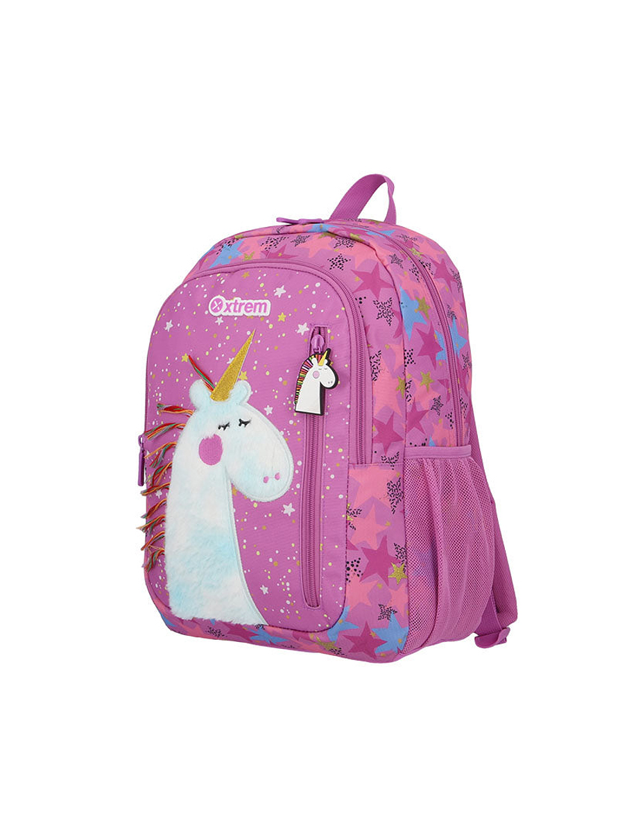 Morral Escolar Logan Unicornio Morado  2