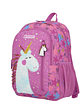 Morral Escolar Logan Unicornio Morado  - Miniatura 2