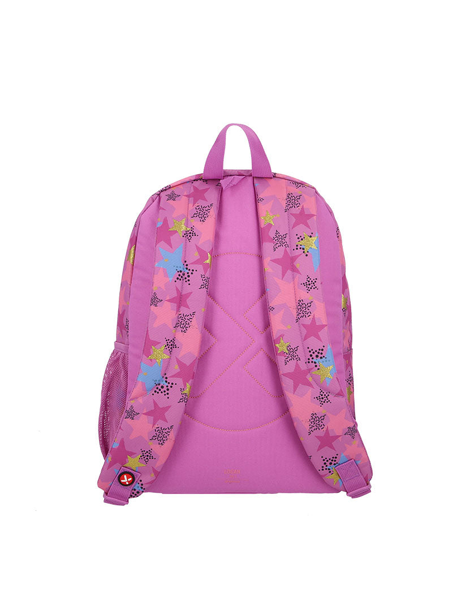 Morral Escolar Logan Unicornio Morado  4