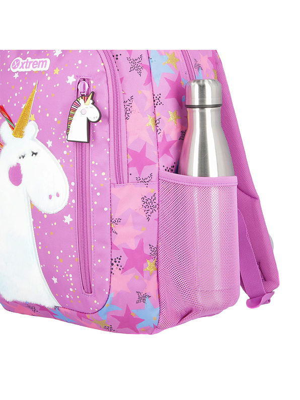 Morral Escolar Logan Unicornio Morado  5