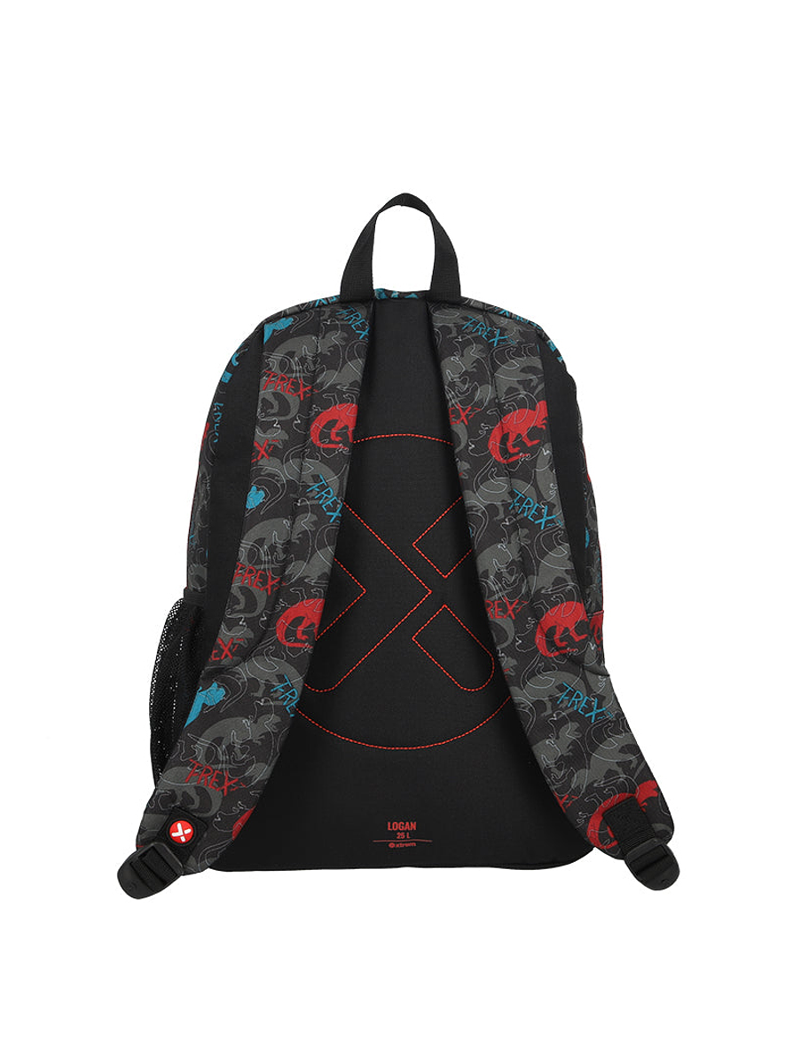 Morral Escolar Logan Dino Negro  3