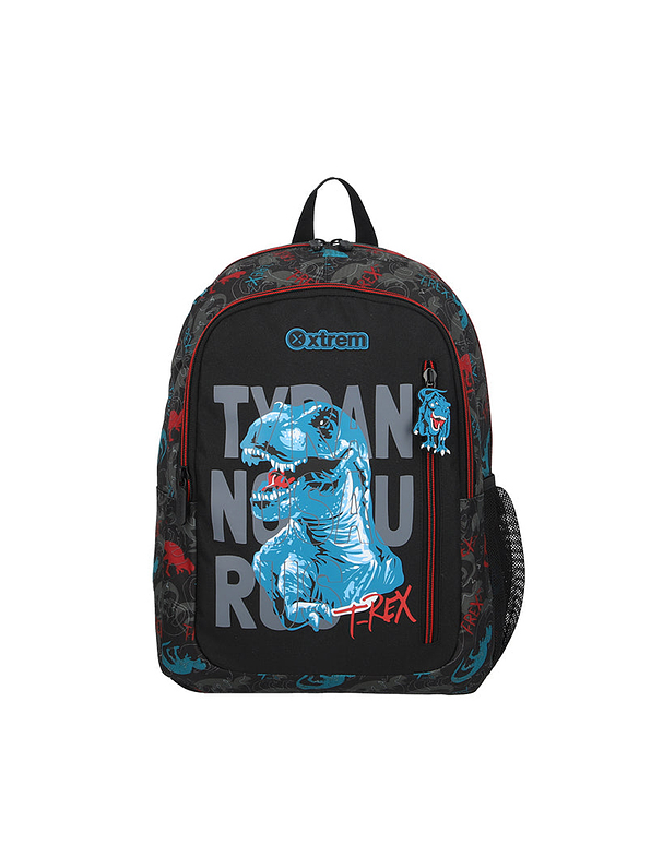 Morral Escolar Logan Dino Negro  1
