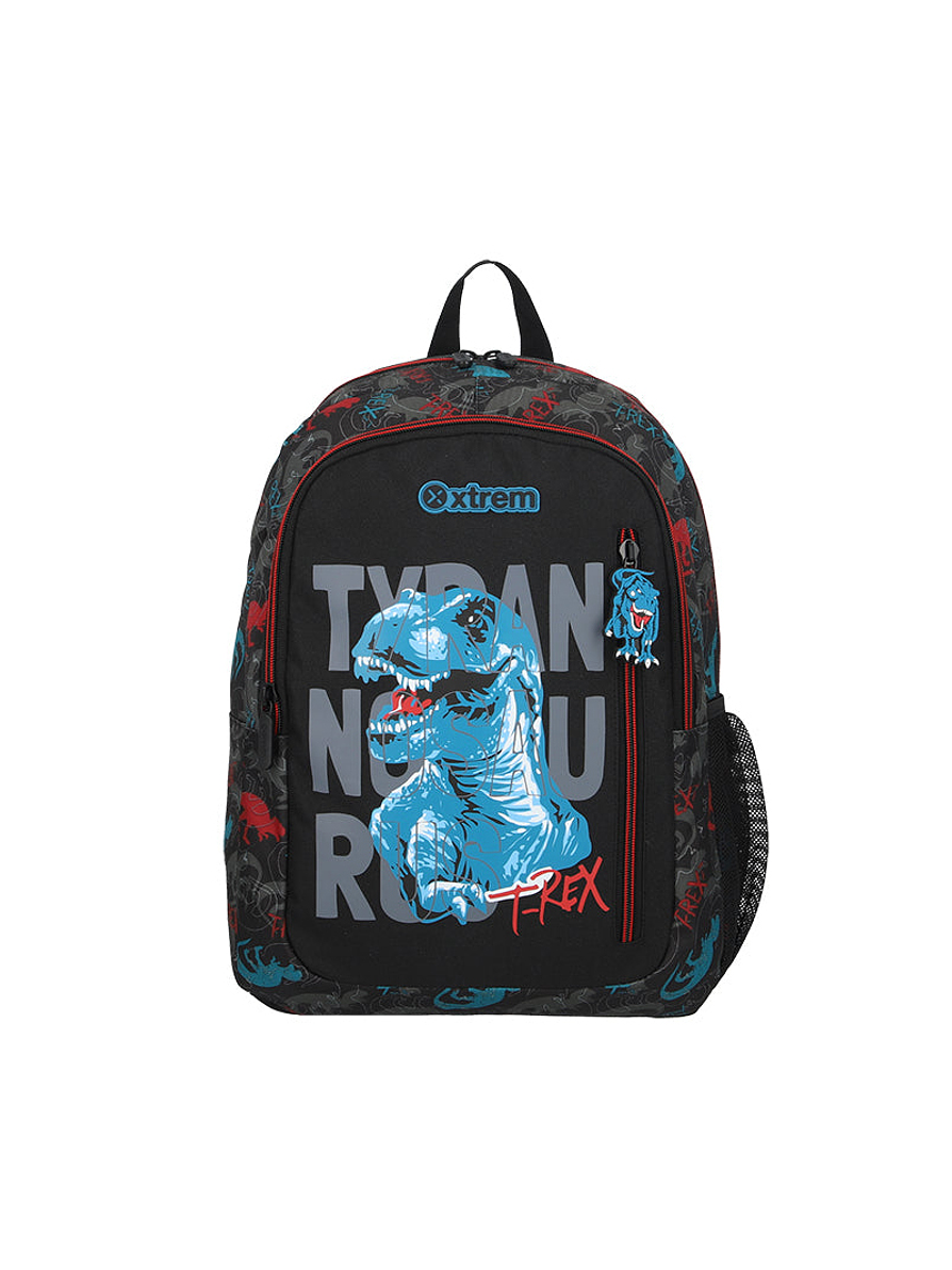 Morral Escolar Logan Dino Negro  1