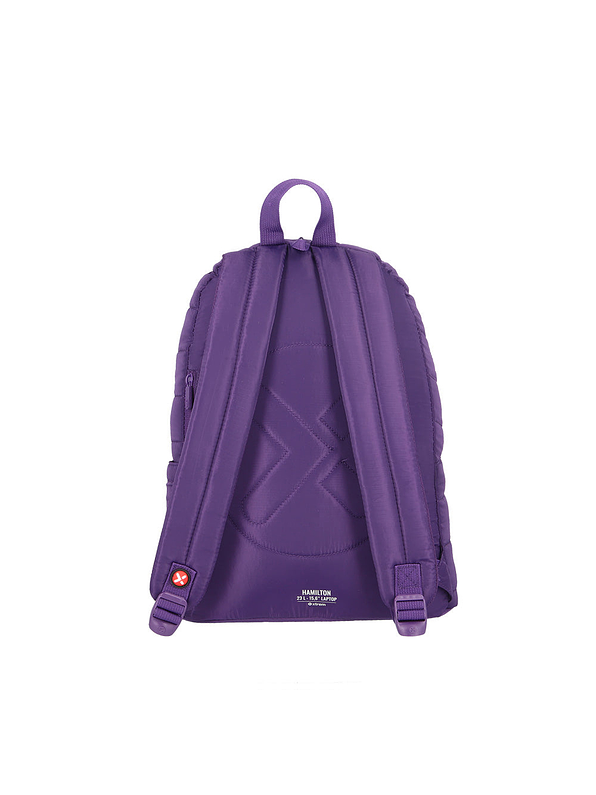 Morral Para Laptop Mujer Hamilton Morado  4
