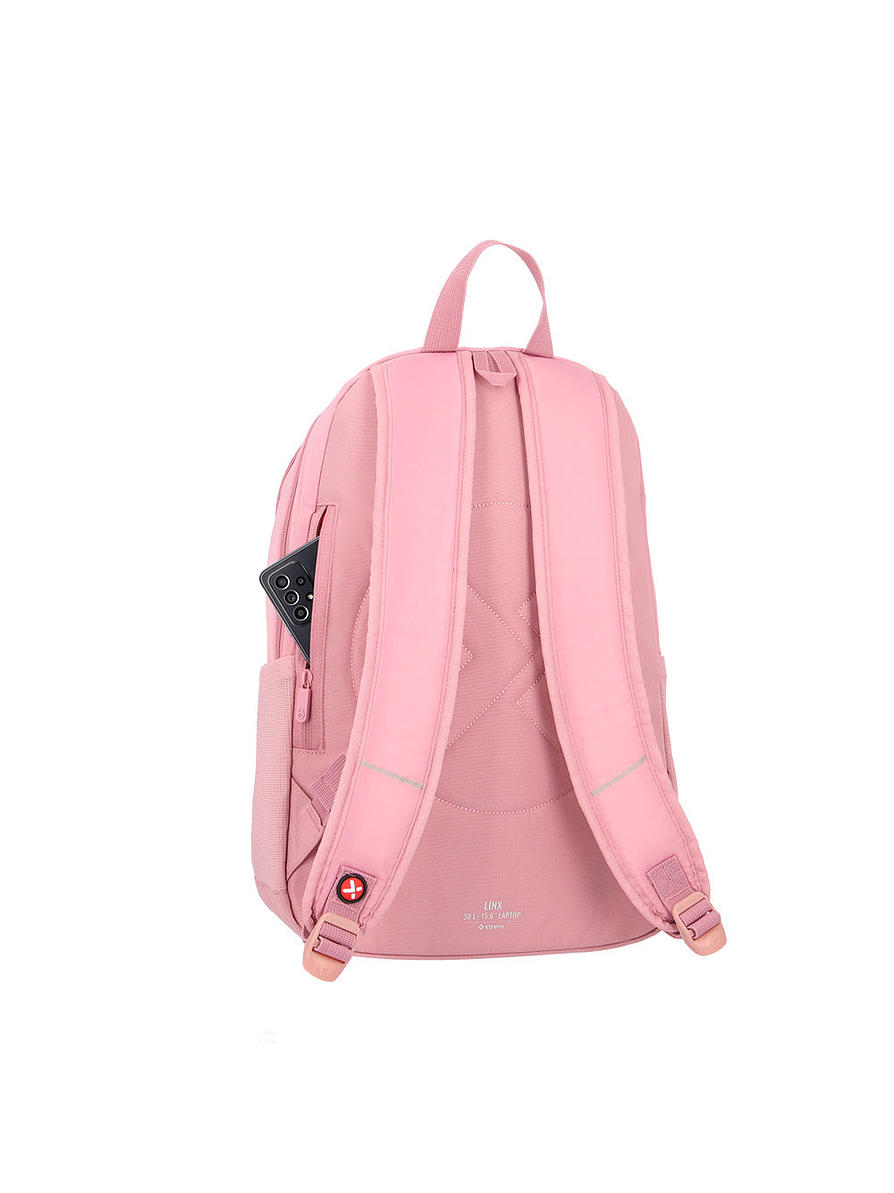 Morral Para Laptop Mujer Linx Rosada  5