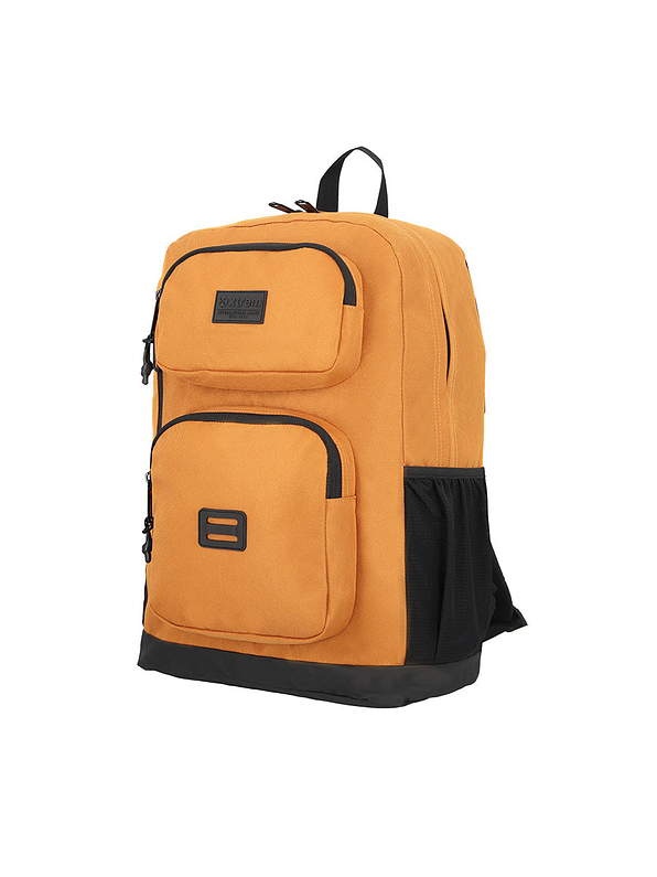 Morral Para Hombre Jersey Porta Laptop Café  2