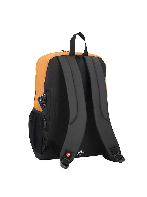 Morral Para Hombre Jersey Porta Laptop Café  4