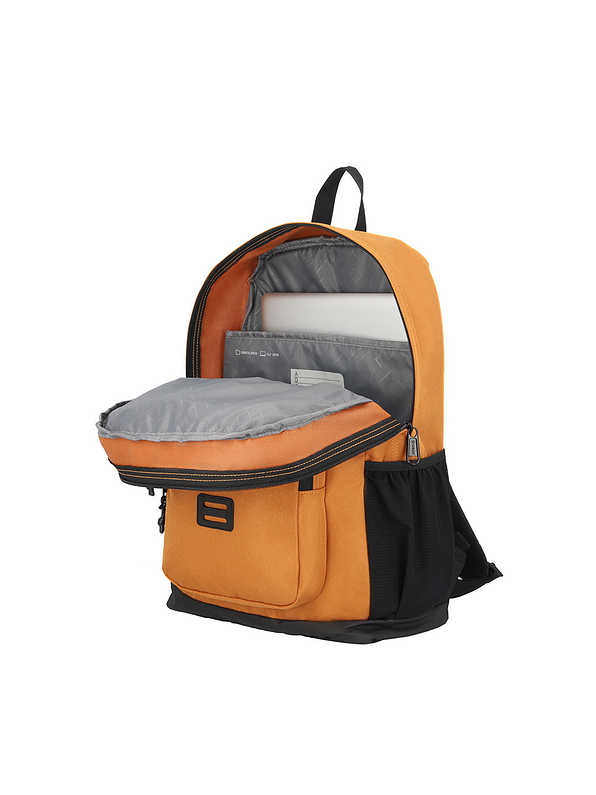 Morral Para Hombre Jersey Porta Laptop Café  6