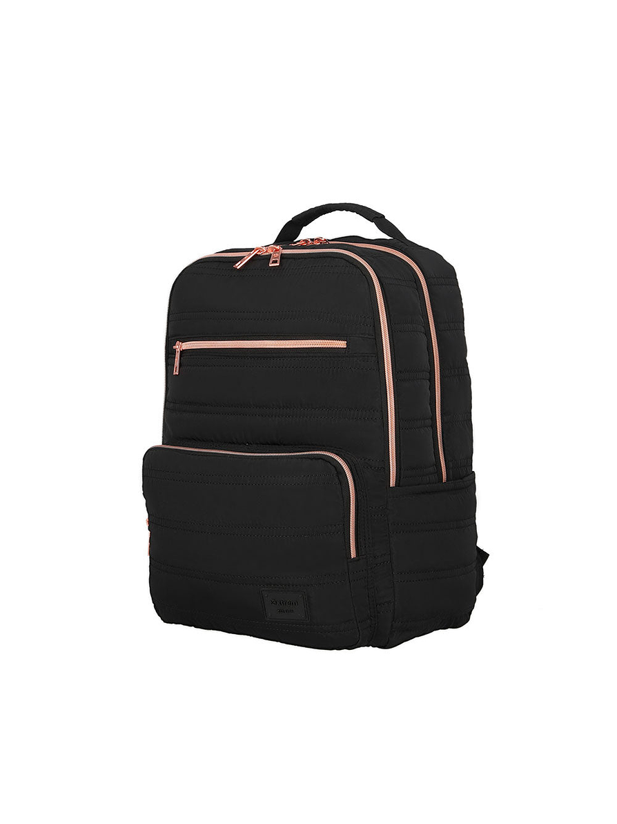 Morral Para Mujer Nebraska Porta Laptop Negro  2