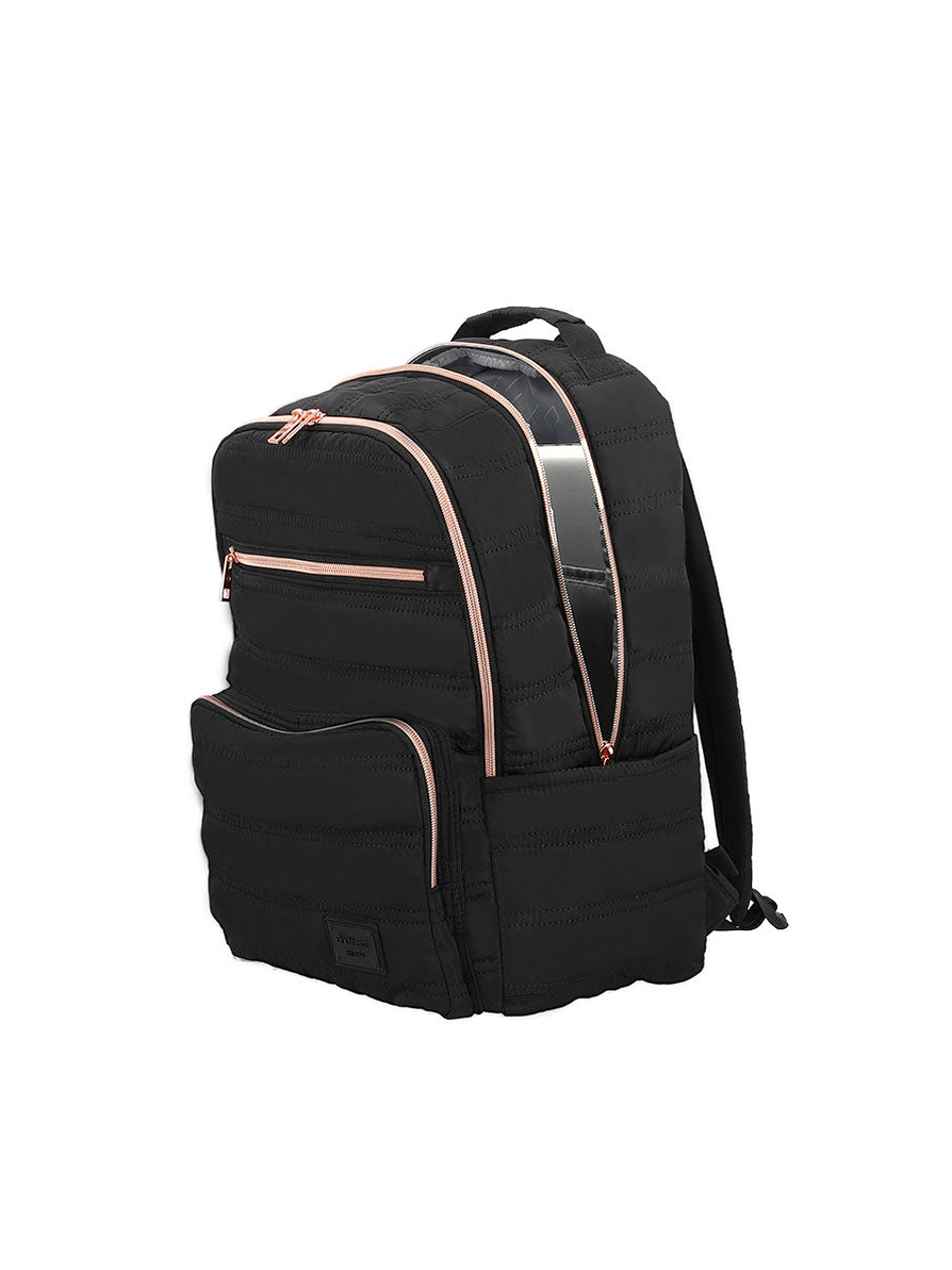 Morral Para Mujer Nebraska Porta Laptop Negro  3