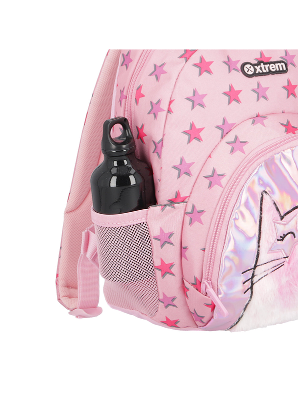 Morral Escolar Power Cat Rosado  5