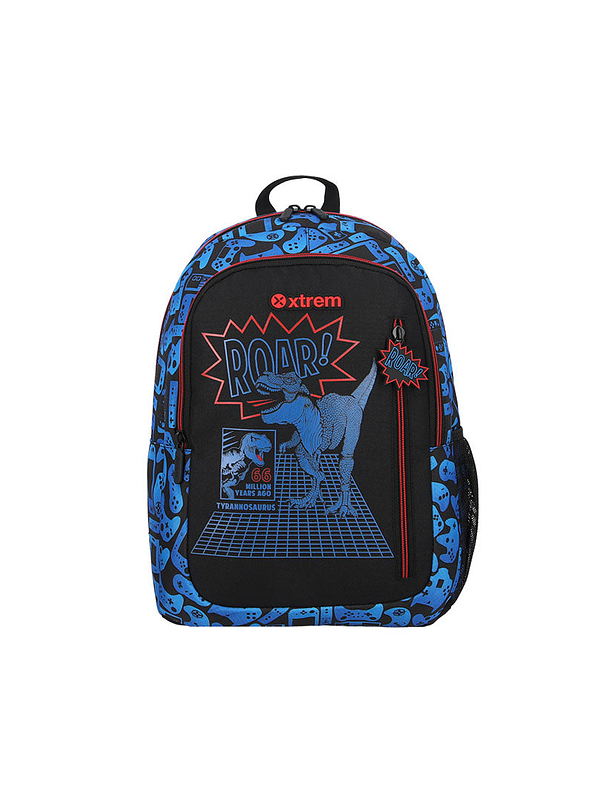 Morral Escolar Logan Dino Azul  1