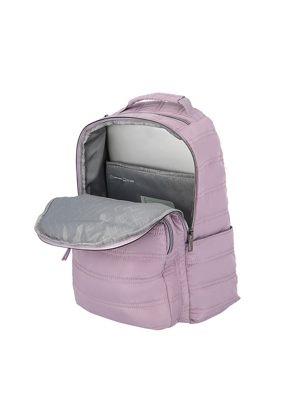 Morral Para Mujer Vermont Porta Laptop Lila  3