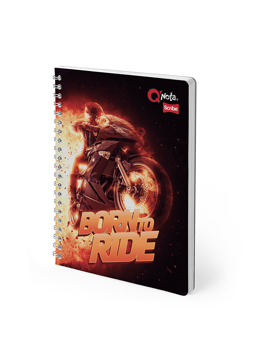 Cuaderno Catedratico Qnota Masculino 80 Hojas Cuadros 6