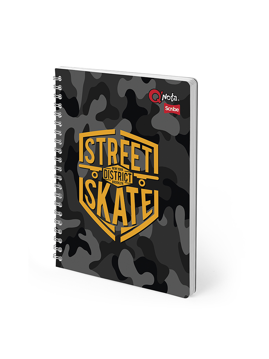 Cuaderno Catedratico Qnota Masculino 80 Hojas Cuadros 7