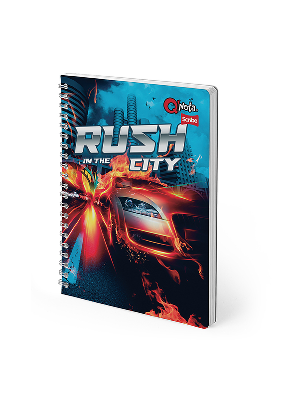 Cuaderno Catedratico Qnota Masculino 80 Hojas Cuadros 8