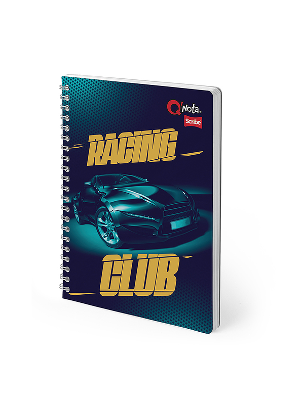 Cuaderno Catedratico Qnota Masculino 80 Hojas Cuadros 11