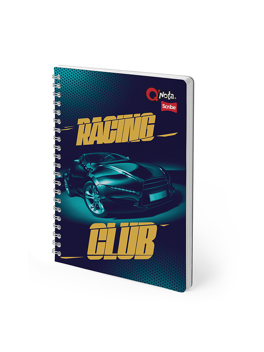 Cuaderno Catedratico Qnota Masculino 80 Hojas Cuadros 11