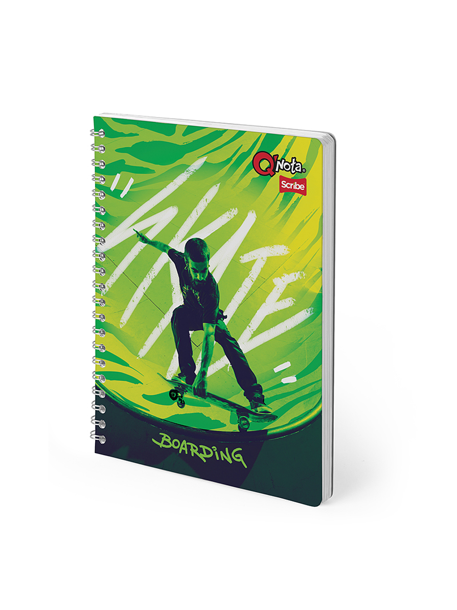 Cuaderno Catedratico Qnota Masculino 80 Hojas Cuadros 14