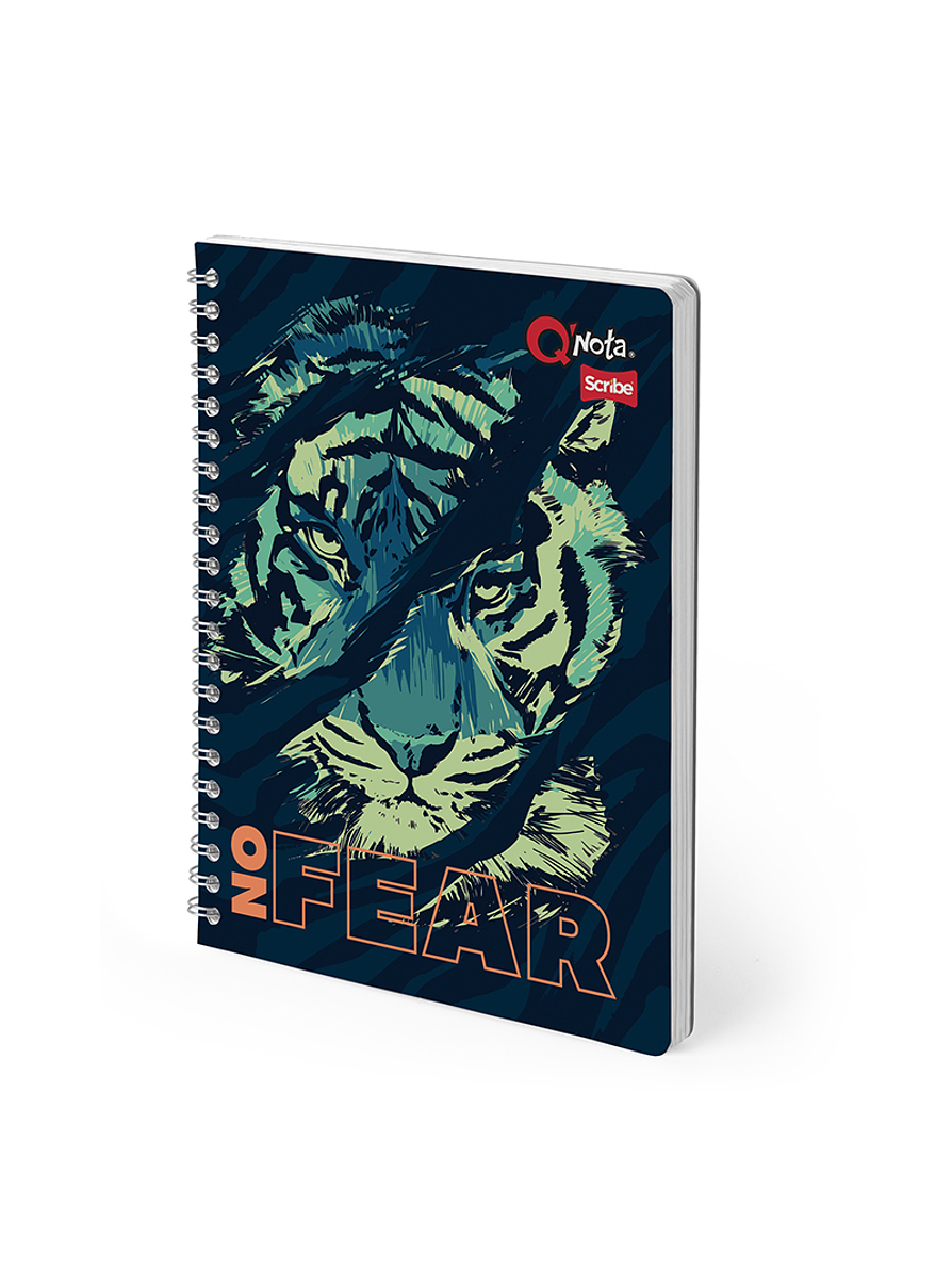 Cuaderno Catedratico Qnota Masculino 80 Hojas Cuadros 15