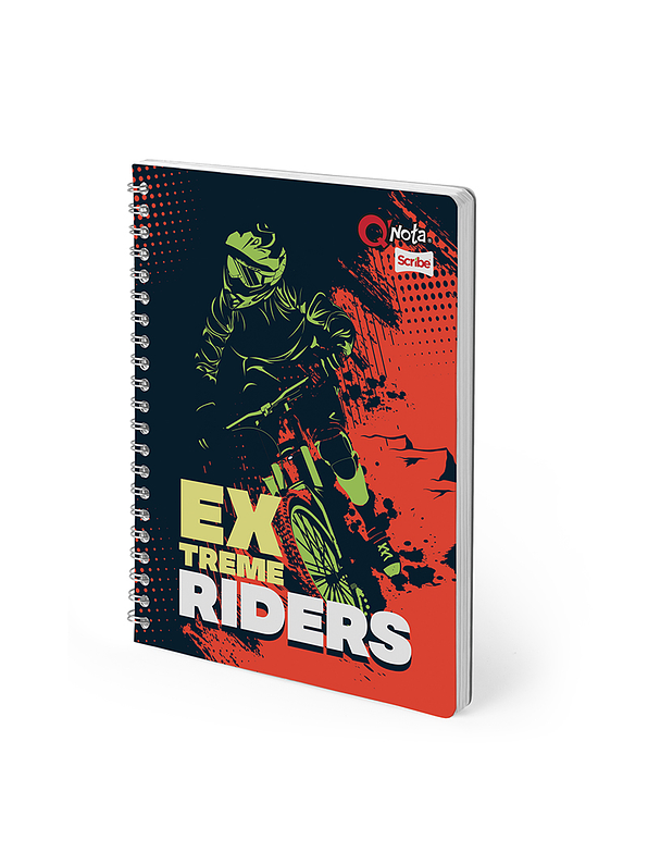 Cuaderno Catedratico Qnota Masculino 80 Hojas Cuadros 16