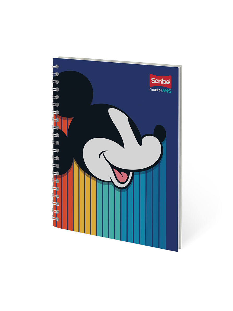 Cuaderno Catedrático Pasta Dura Mickey 80 Hojas 3