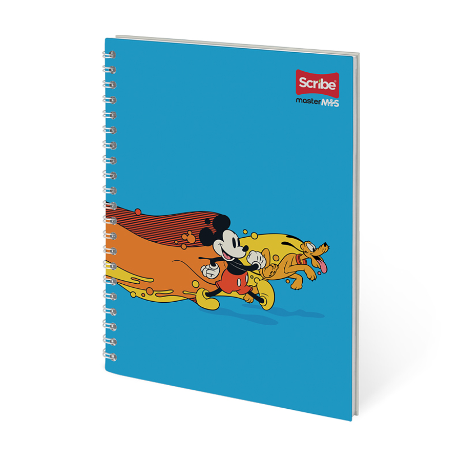 Cuaderno Catedrático Pasta Dura Mickey 80 Hojas 4
